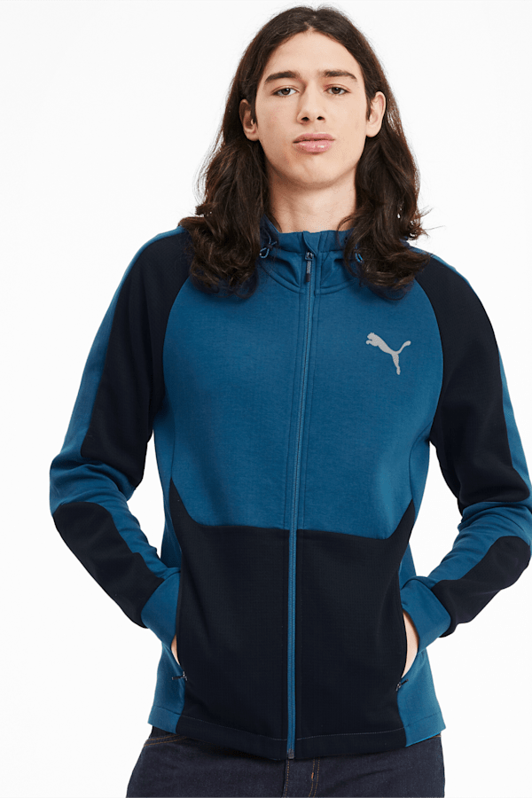 Puma evostripe full zip hoodie on sale