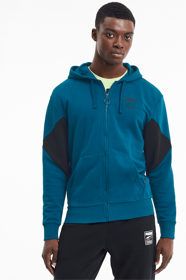Rebel Men s Full Zip Hoodie PUMA