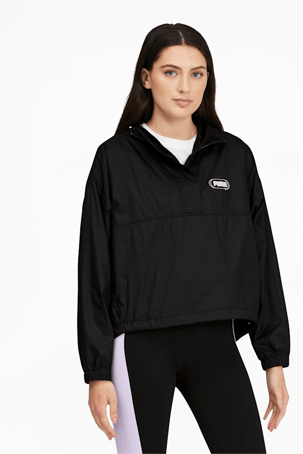 Puma half hot sale zip windbreaker