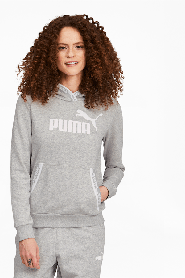 Puma grey hoodie womens 2025