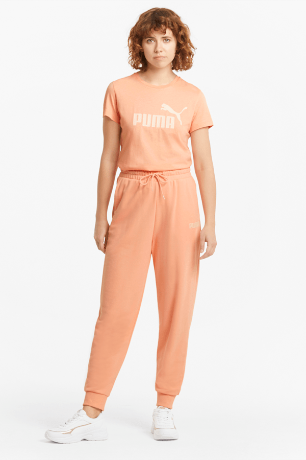 Modern Basics High Waist Women's Pants, Apricot Blush, extralarge-GBR