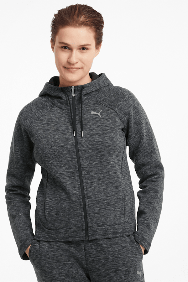 Puma zip hoodie best sale women's
