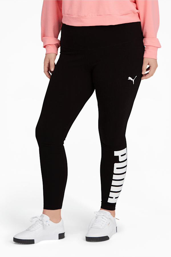 Puma athletic logo leggings shop