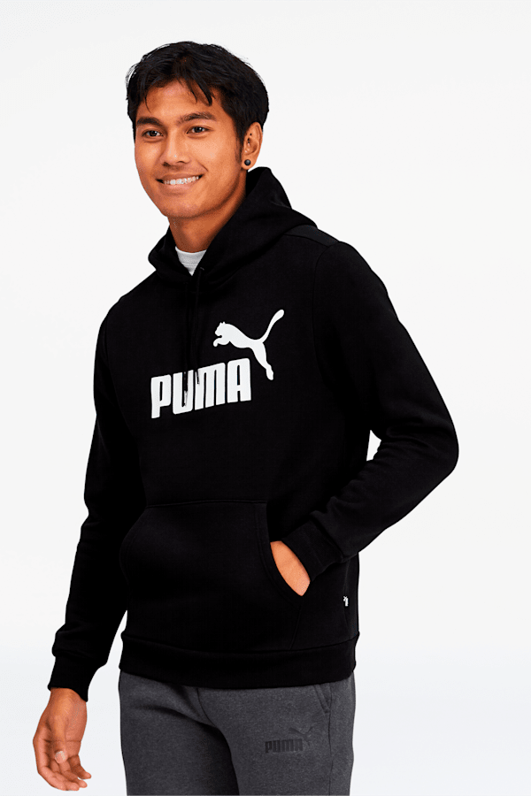 Essentials Big Logo Men s Hoodie PUMA