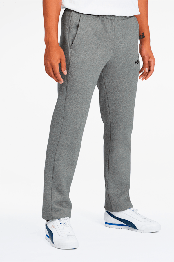 PUMA Men's Evostripe Pants, Medium Gray Heather, X-Small 