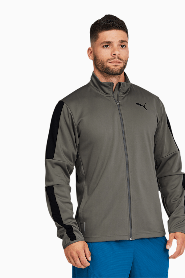 PUMA Blaster Jacket, Ultra Gray-Puma Black, extralarge