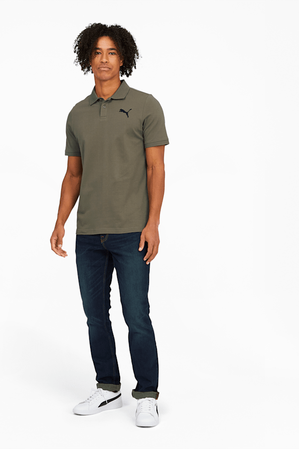 Polo piqué homme store