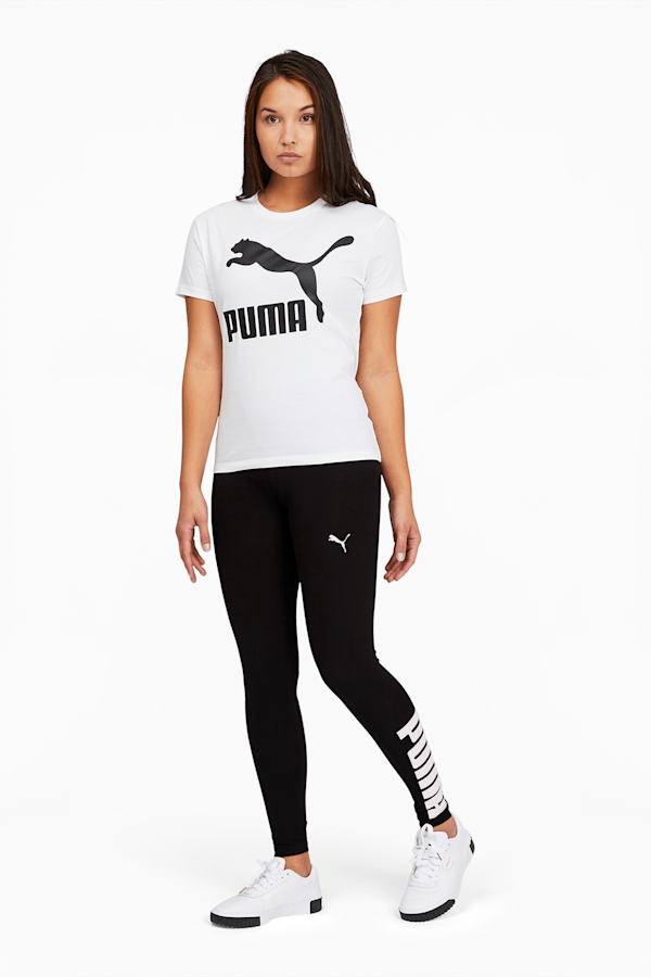 Puma athletic logo leggings sale