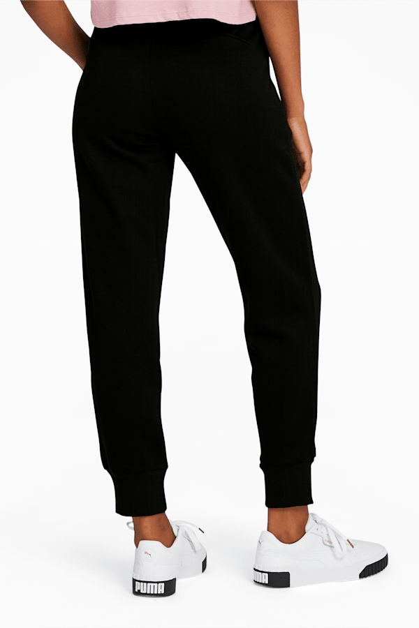 Puma PI Knit Track Pants Women Black Sweatpants (XS)