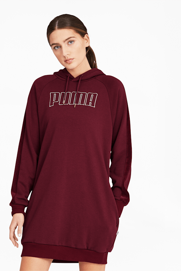 Burgundy puma dress hot sale