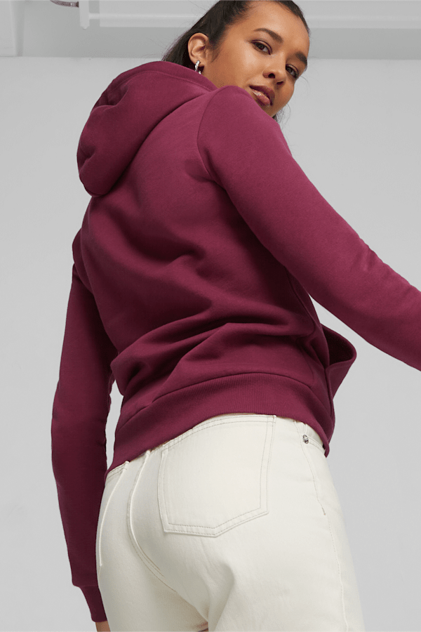 Maroon puma cheap hoodie