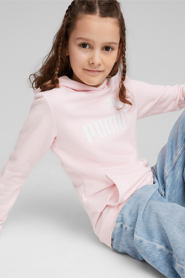 Essentials Logo Youth Hoodie, Whisp Of Pink, extralarge-GBR