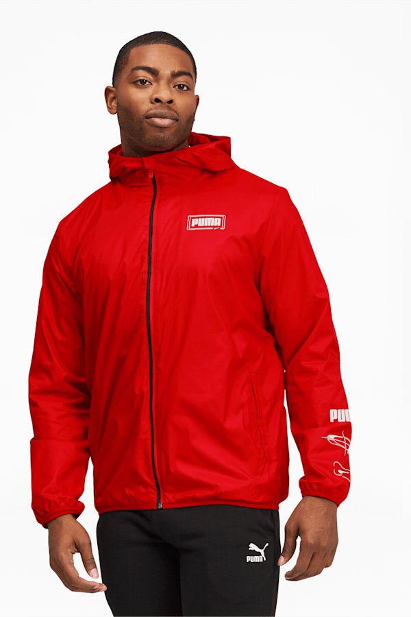 Puma rebel windbreaker sale