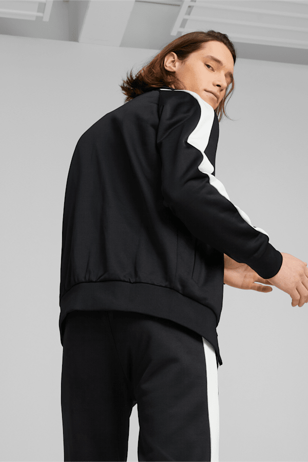 PUMA CLASSICS T7 TRACK JACKET (BLACK)