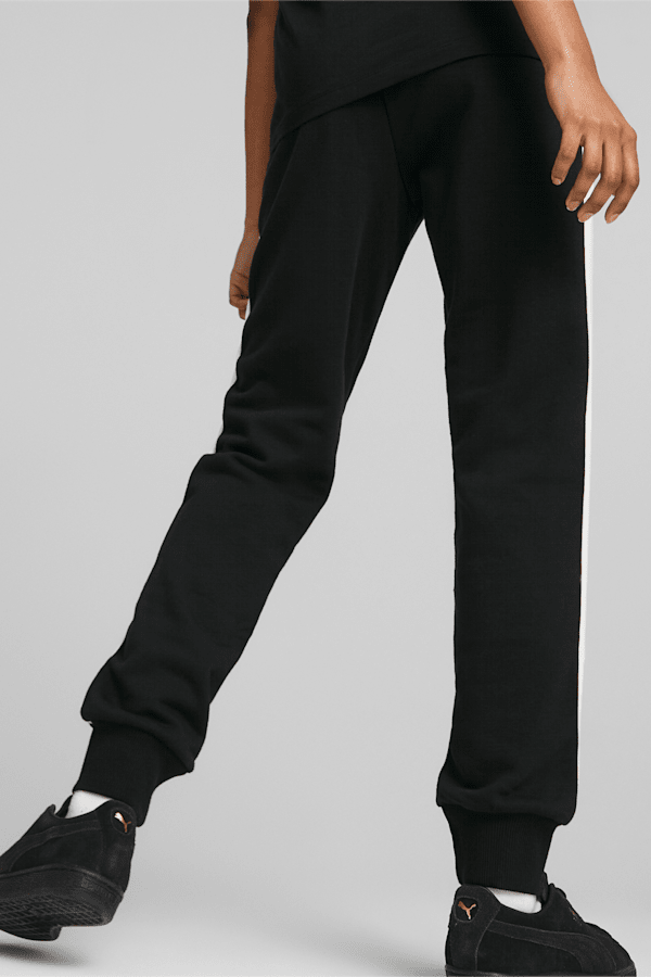 PUMA T7 High Waist Pants Solid Women Black Track Pants - Buy PUMA T7 High  Waist Pants Solid Women Black Track Pants Online at Best Prices in India