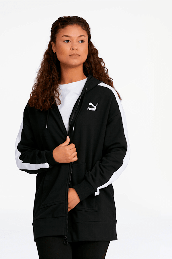 Puma CLASSICS T7 LOGO FULL-ZIP HOODIE