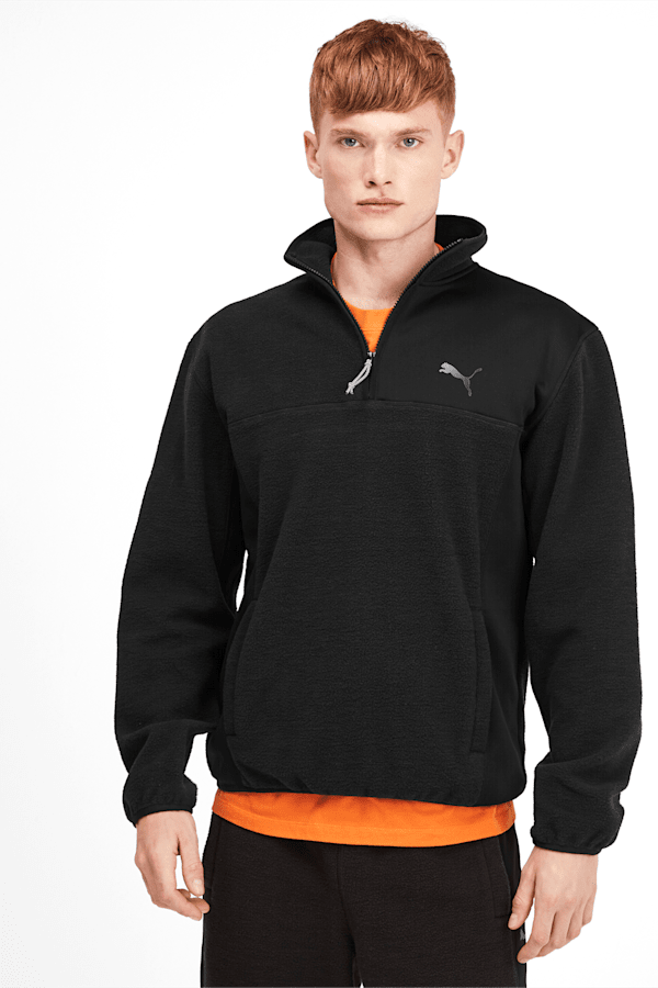 Puma black pullover hotsell