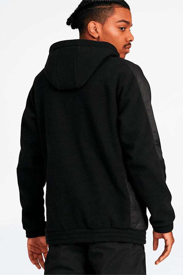 Mercedes AMG Petronas RCT Tech Men s Fleece Quarter Zip PUMA