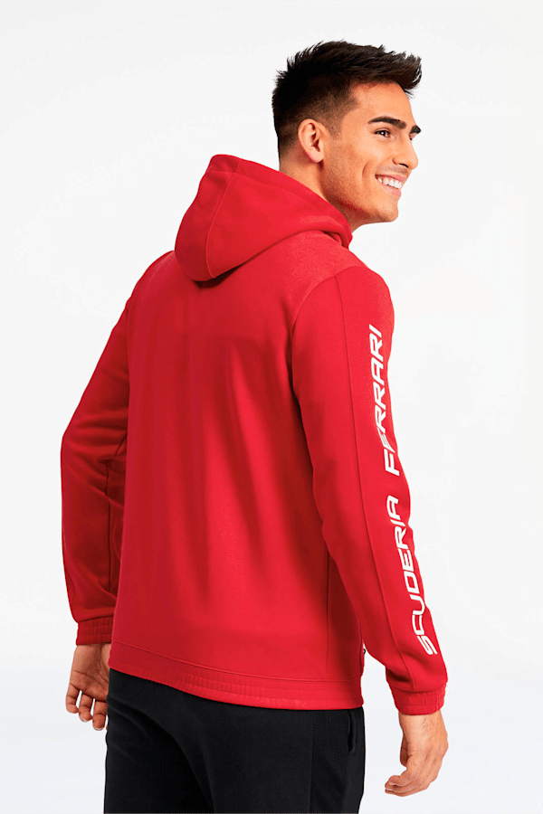 Ferrari hoodie red deals