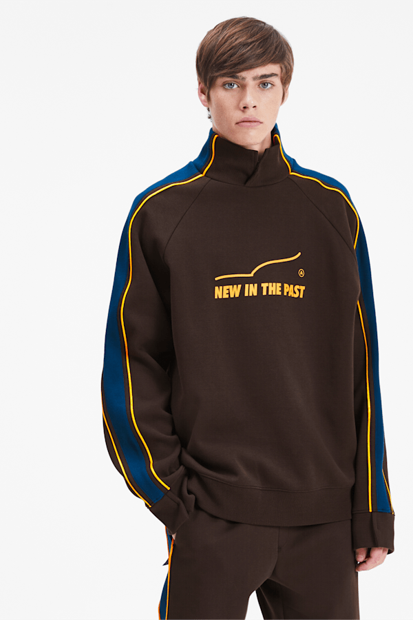 Puma x ader error colorblock turtleneck sweatshirt best sale