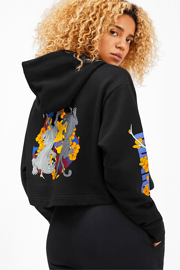 Cropped hoodie puma discount