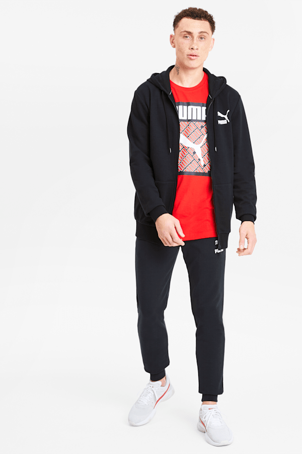 Classics Logo Men s Full Zip Hoodie PUMA