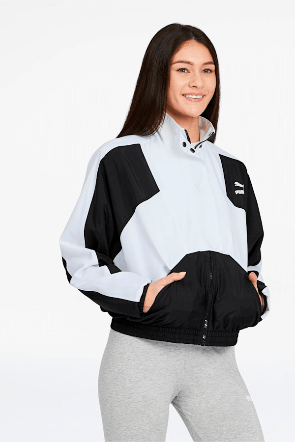 Womens windrunner track jacket top