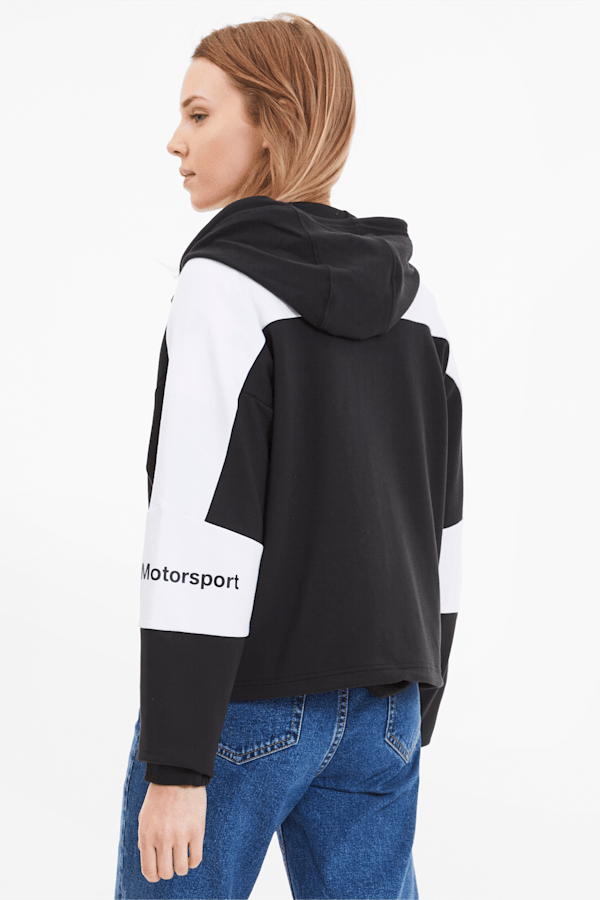 BMW M Motorsport Women s Hooded Sweat Jacket PUMA