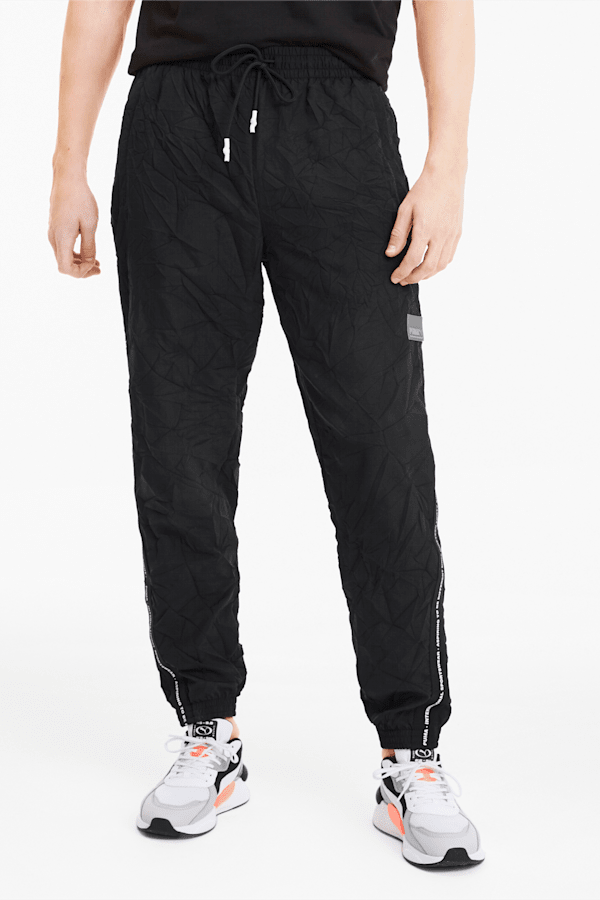 Mens woven track hotsell pants