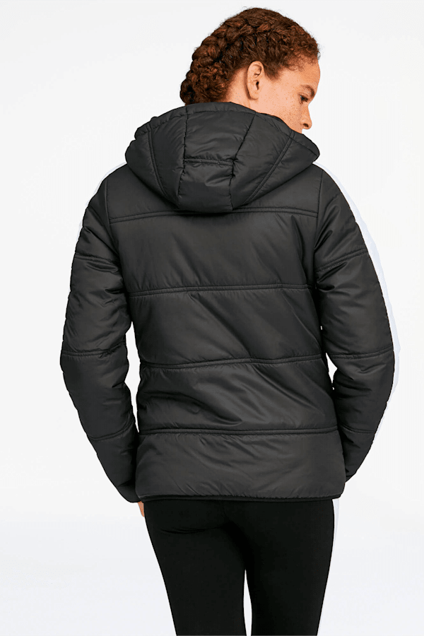 Puma Classics T7 padded jacket in puma black, ASOS