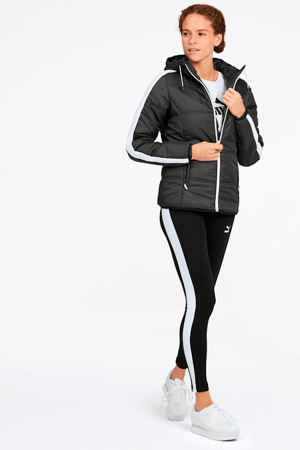 Puma classics t7 padded jacket store