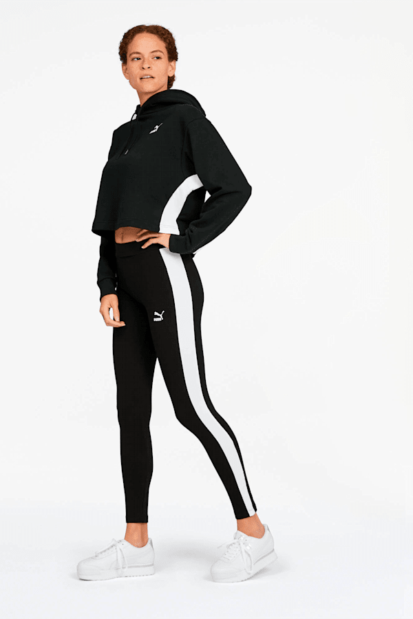 Cropped top hoodie puma