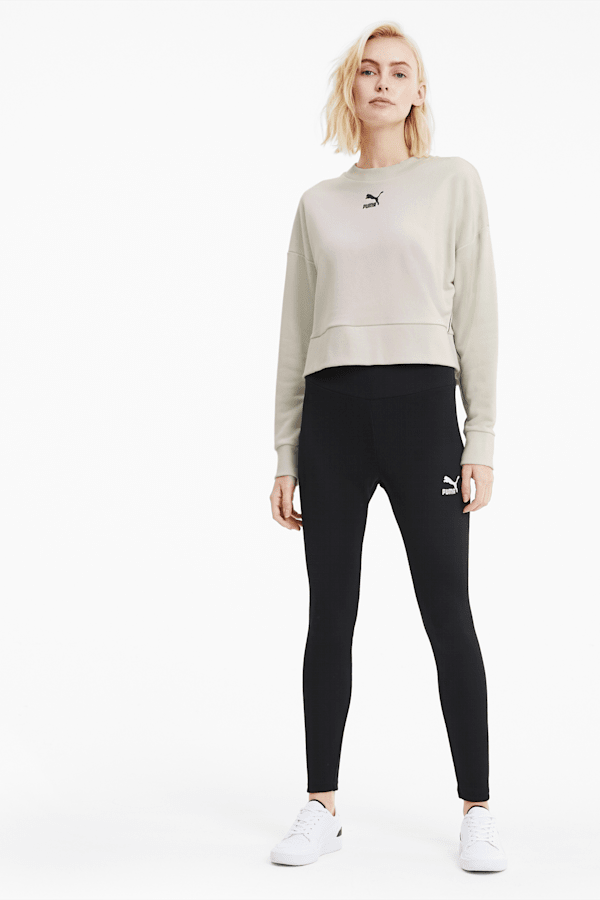 Puma shop cropped sweatshirt