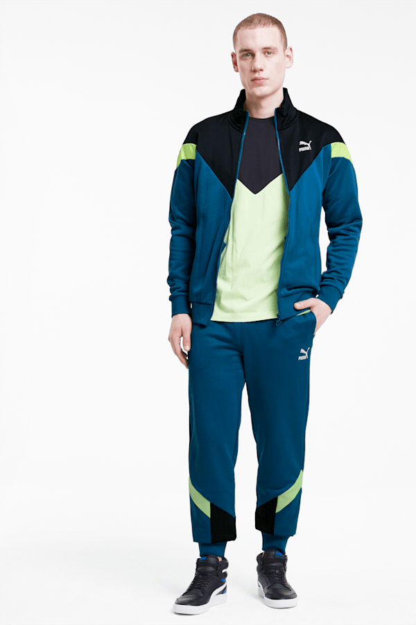 Puma men's mcs track jacket discount