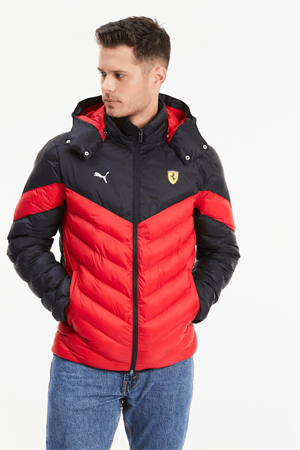 Ferrari puffer jacket discount