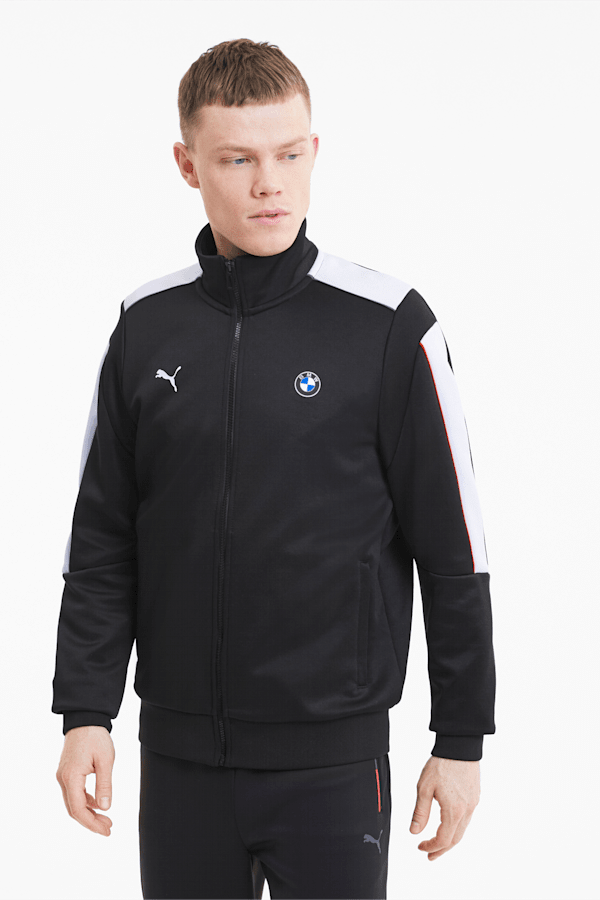 PUMA Classics T7 Track Jacket in Black for Men