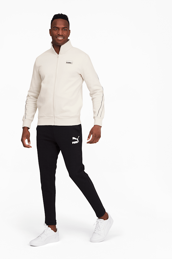 Puma tracksuit mens white hotsell