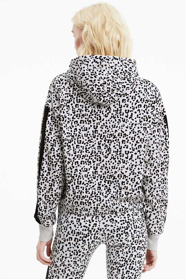 Nike animal best sale print crop hoodie
