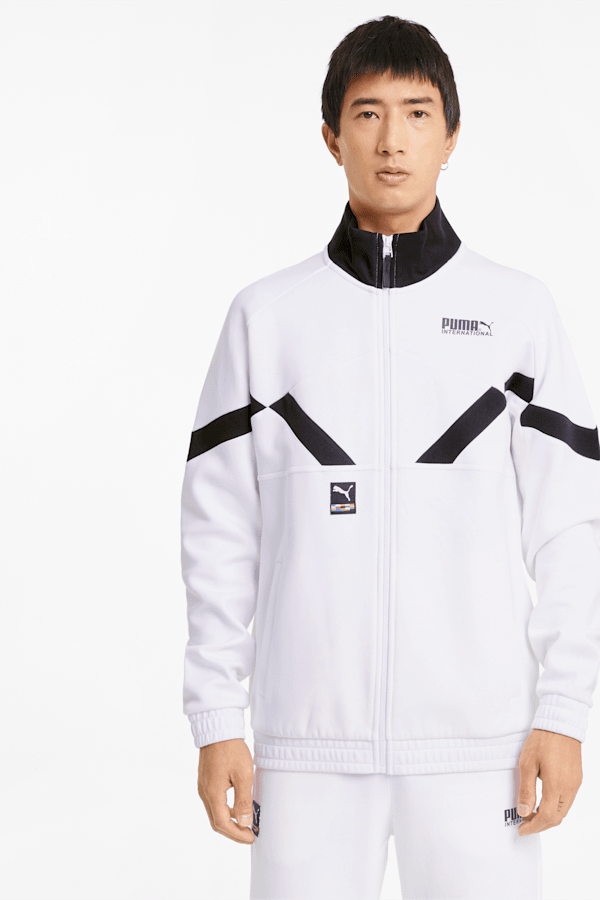 Double knit track hot sale jacket
