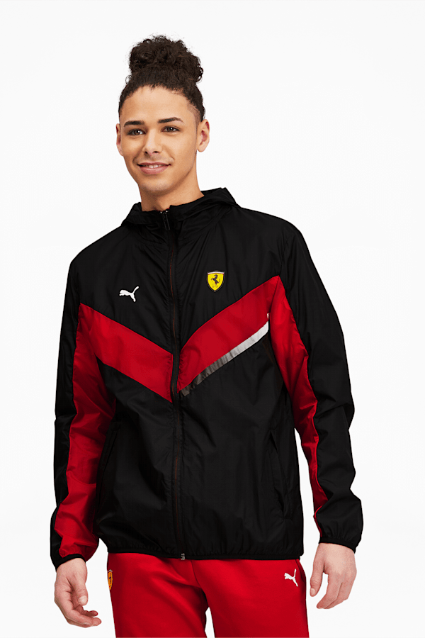 Ferrari windbreaker jacket red 2025