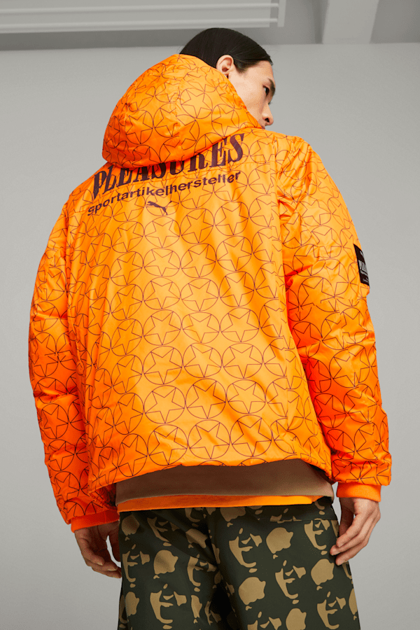 Puma orange jacket deals
