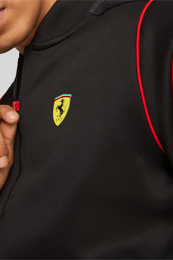 Scuderia Ferrari Race MT7 Track Jacket, PUMA Black, extralarge-GBR