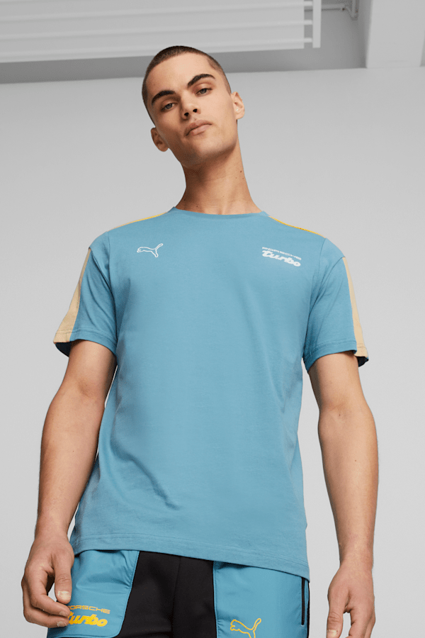 Porsche Legacy MT7 Men's Tee, Bold Blue, extralarge