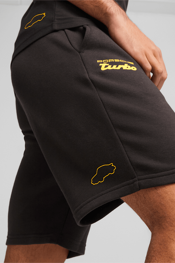 Porsche Legacy Men's Shorts, PUMA Black, extralarge