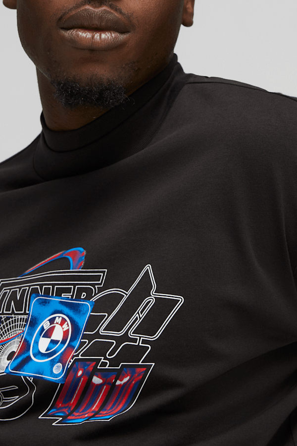 T-shirt à manches longues BMW M Motorsport Statement, PUMA Black, extralarge