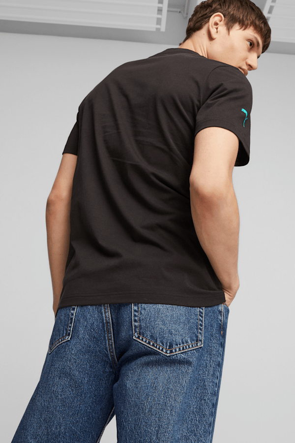 Mercedes-AMG PETRONAS Statement Men's Motorsport Tee, PUMA Black, extralarge