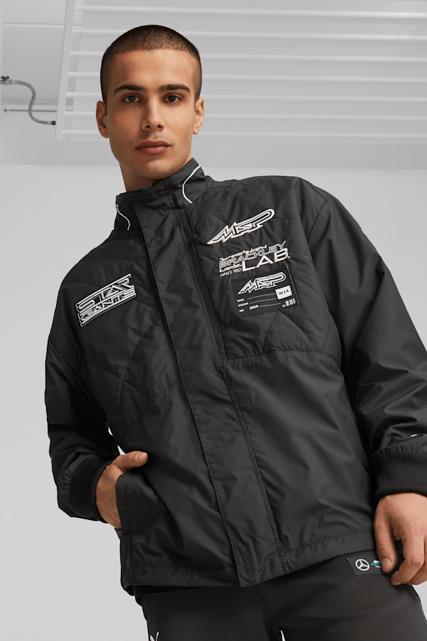 Mercedes AMG Petronas Motorsport Garage Crews Men s Jacket PUMA
