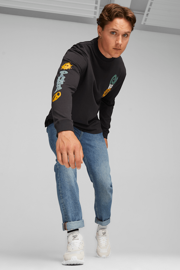 Puma full sleeve deals t shirt