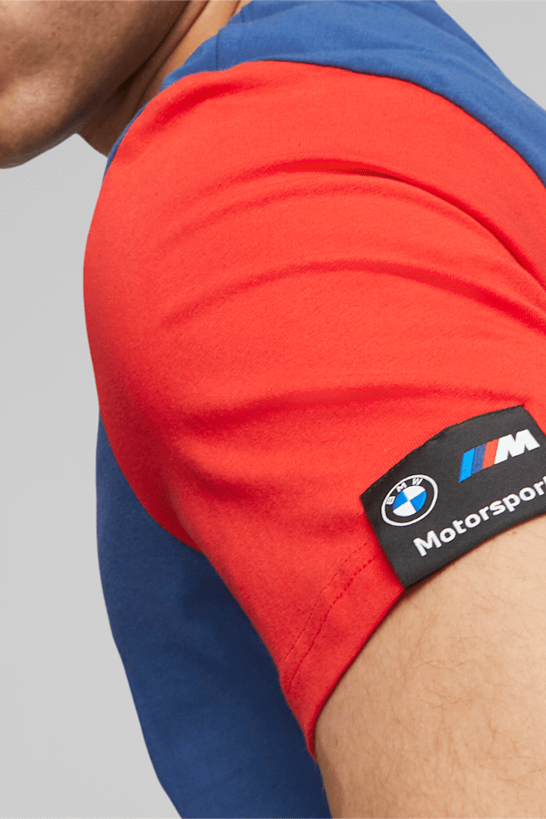 T-shirt avec logo BMW M Motorsport Homme, Pro Blue-M Color, extralarge