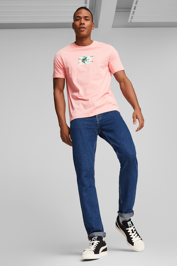 Peach store puma shirt